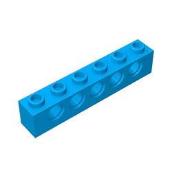 Строительные блоки, совместимые с Lego 32523 Технический кирпич 1 x 6 с отверстиями MOC аксессуары запчасти сборочный набор кирпичи своими руками