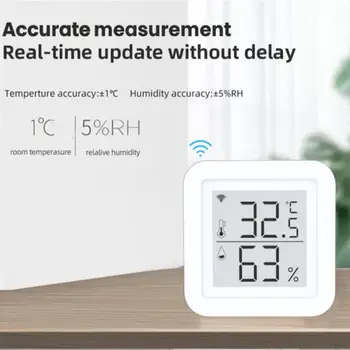 Умный Bluetooth-термометр с электронными чернилами, Гигрометр, датчик температуры и влажности, влагомер, работа с приложением Mijia