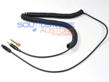 Универсальные Сменные Спиральные Наушники DJ Cable Провод Для AKG Q701 K702 K271 K272 K240 MKII K242 Наушники 1-3 метра