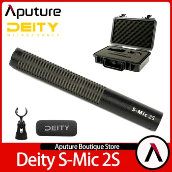 Aputure Deity S-Mic 2S, влагостойкий профессиональный микрофон с низким уровнем шума, ружейный микрофон для записи трансляций